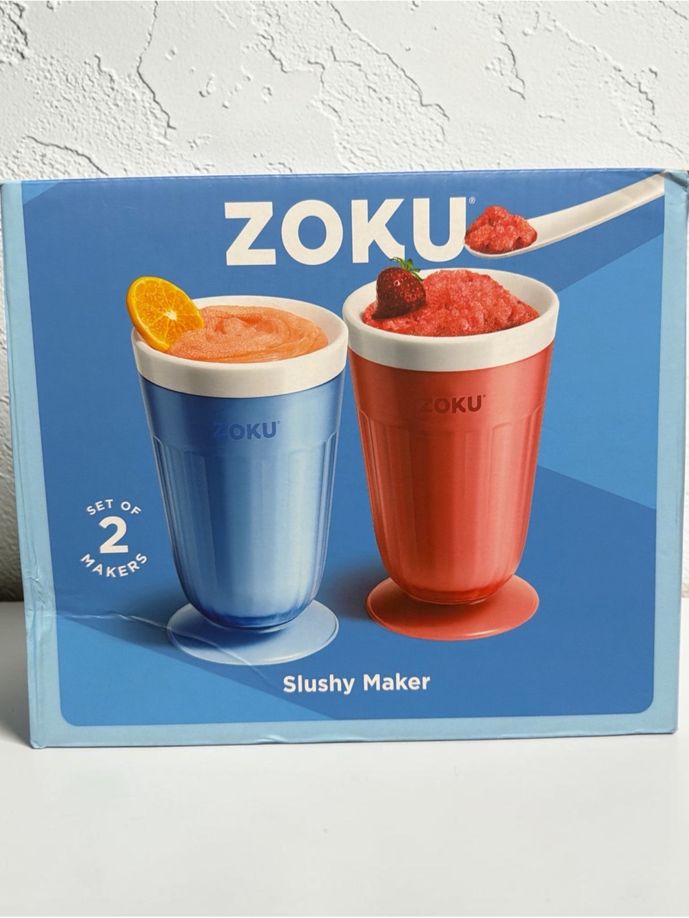 Zoku Slushy Maker Duo in Blue & Red